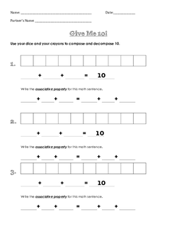 Give Me 10 Worksheet