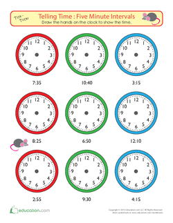 Five Minute Intervals