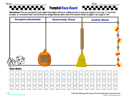Pumpkin Race Board