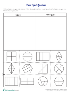 Four Equal Quarters