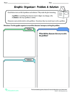 Graphic Organizer: Problem & Solution