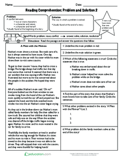Reading Comprehension: Problem and Solution 2