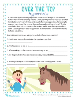 Hyperbole for Kids