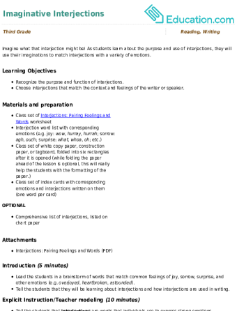 Imaginative Interjections large image