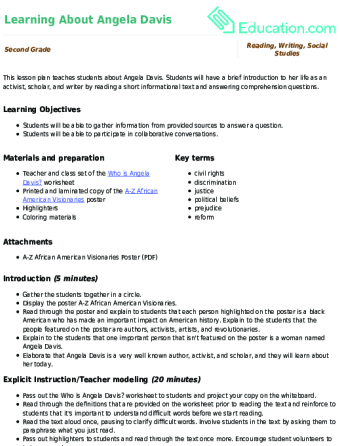 Learning About Angela Davis large image