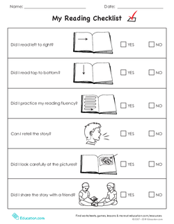 My Reading Checklist