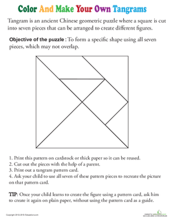 Make Your Own Tangrams