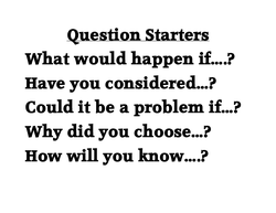 Question Starters