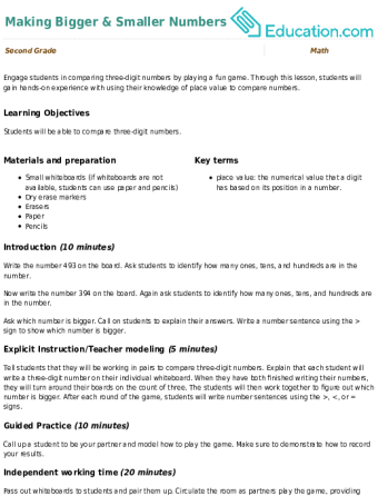 Making Bigger & Smaller Numbers large image