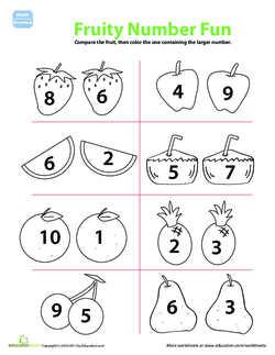 水果数字有趣