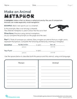 Make an Animal Metaphor