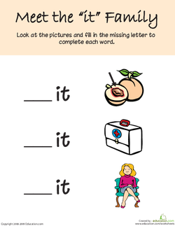 Meet the "it" Family