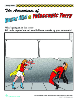 Comic Book Writing: Superhero Showdown