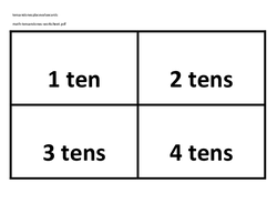 Place Value Cards