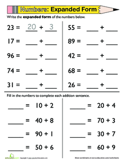 Expandable Numbers