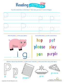All About the Letter P