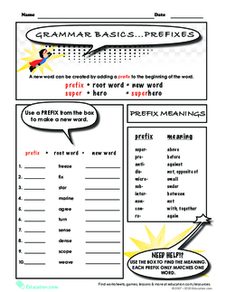 Learning Prefixes