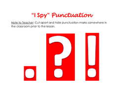 I Spy Punctuation