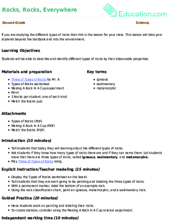 Rocks, Rocks, Everywhere