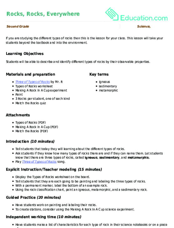 Rocks, Rocks, Everywhere