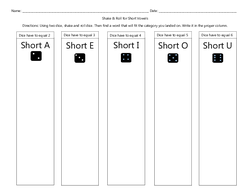 Shake and Roll: Short Vowels