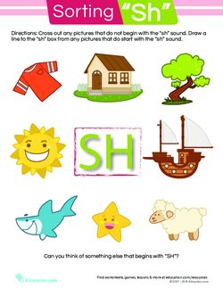 Sorting "Sh"