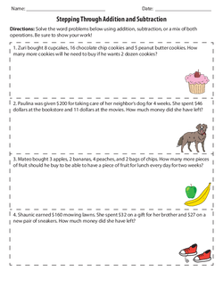 Stepping Through Addition and Subtraction 