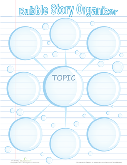 Bubble Story organizer
