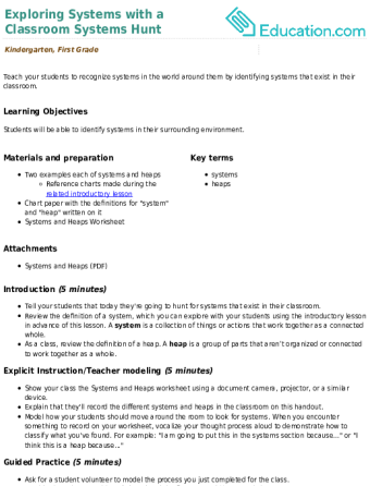Exploring Systems with a Classroom Systems Hunt large image