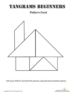 Easy Tangrams Puzzle #2