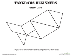 Easy Tangrams Puzzle #3