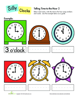 Telling Time to the Hour
