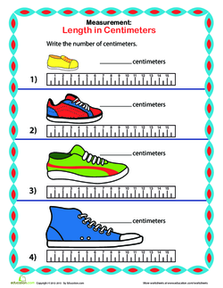 Length in Centimeters