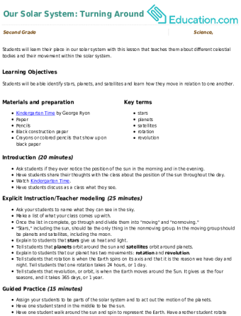 Our Solar System: Turning Around