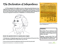 Thomas Jefferson and the Declaration of Independence