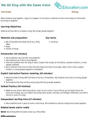 We All Sing with the Same Voice large image