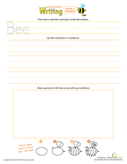 Write a Bee Sentence