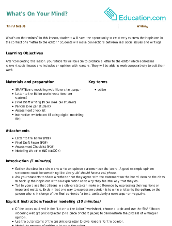 What's On Your Mind?