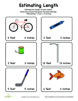 Estimating Length 1