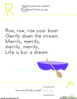 Row, Row, Row Your Boat