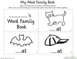 Word Family Book