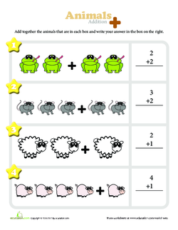Animal Addition Practice