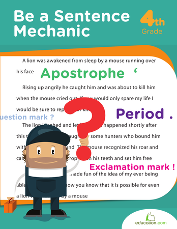 Be a Sentence Mechanic