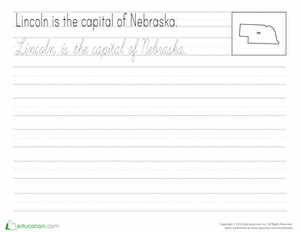 Cursive Capitals: Lincoln