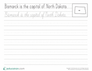Cursive Capitals: Bismarck