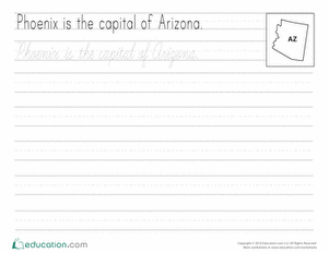 Cursive Capitals: Phoenix