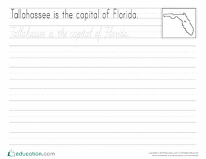 Cursive Capitals: Tallahassee