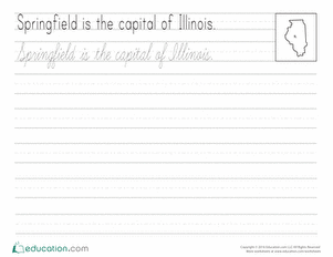 Cursive Capitals: Springfield