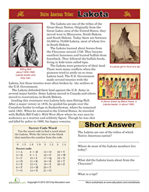 Native American Tribes: Lakota