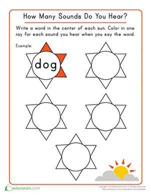 How Many Sounds Do You Hear?